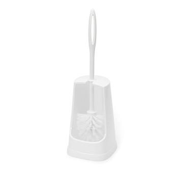 WC-Garnitur Ständerform Kunststoff weiß, 44 cm